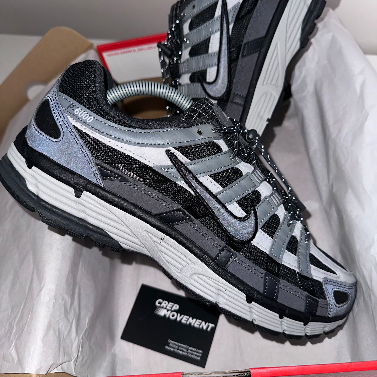 NIKE P-6000 - GREY ANTHRACITE