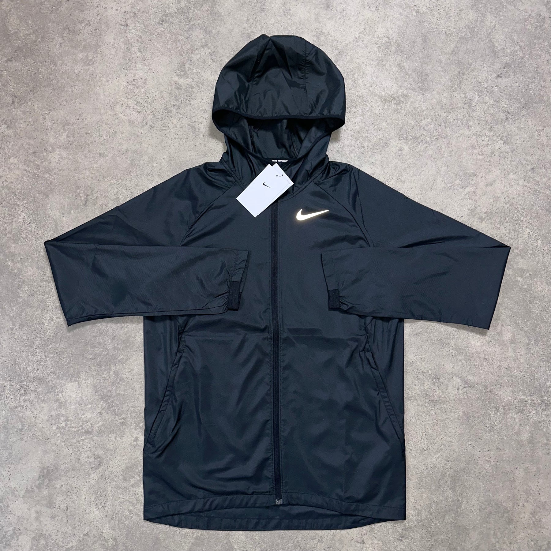 NIKE REPEL WINDRUNNER JACKET - BLACK