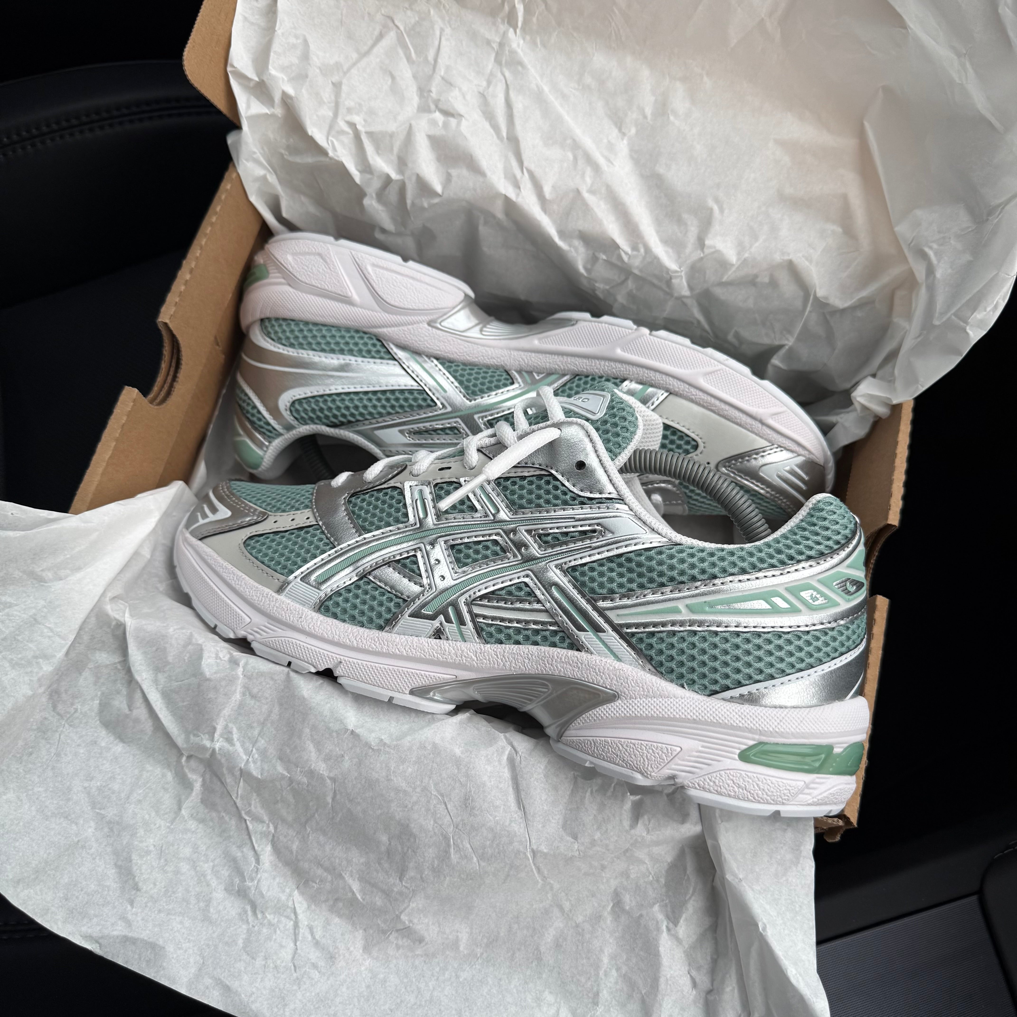 ASICS GEL 1130 TRAINER - FRESH VERDIGRIS PURE SILVER