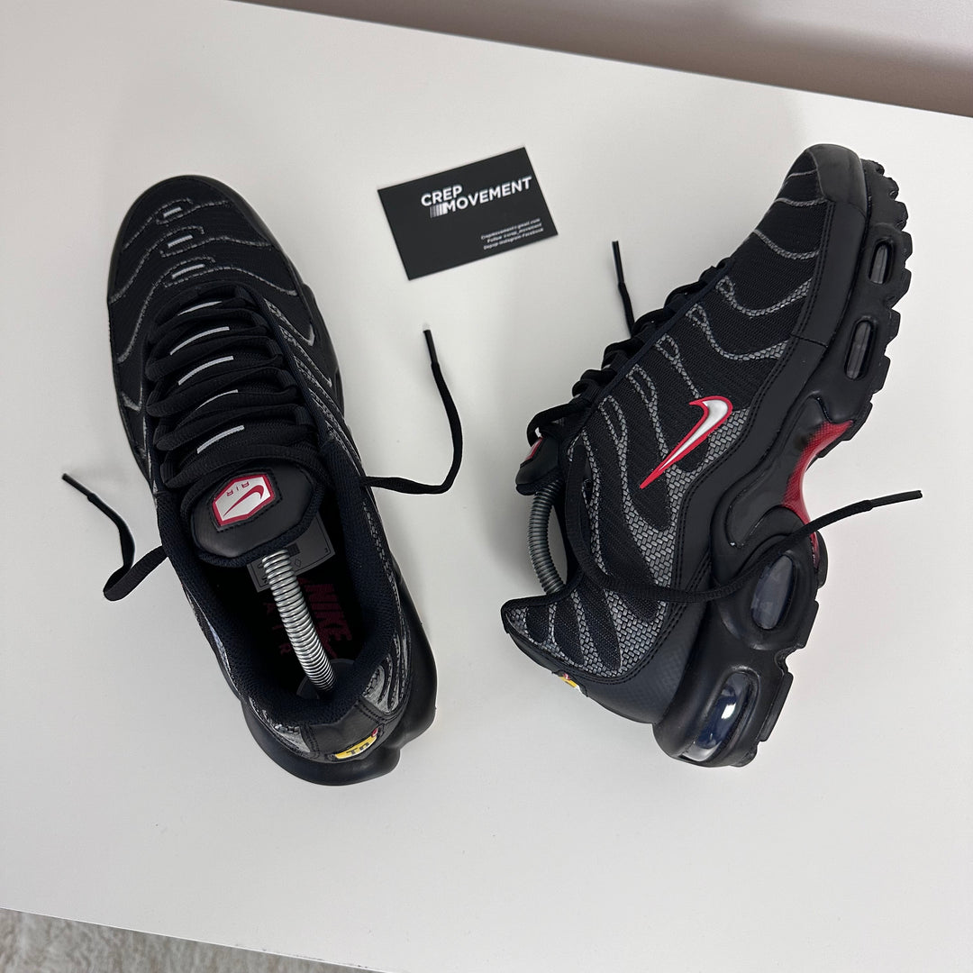 AIR MAX PLUS TN - CARBON / METALLIC SILVER