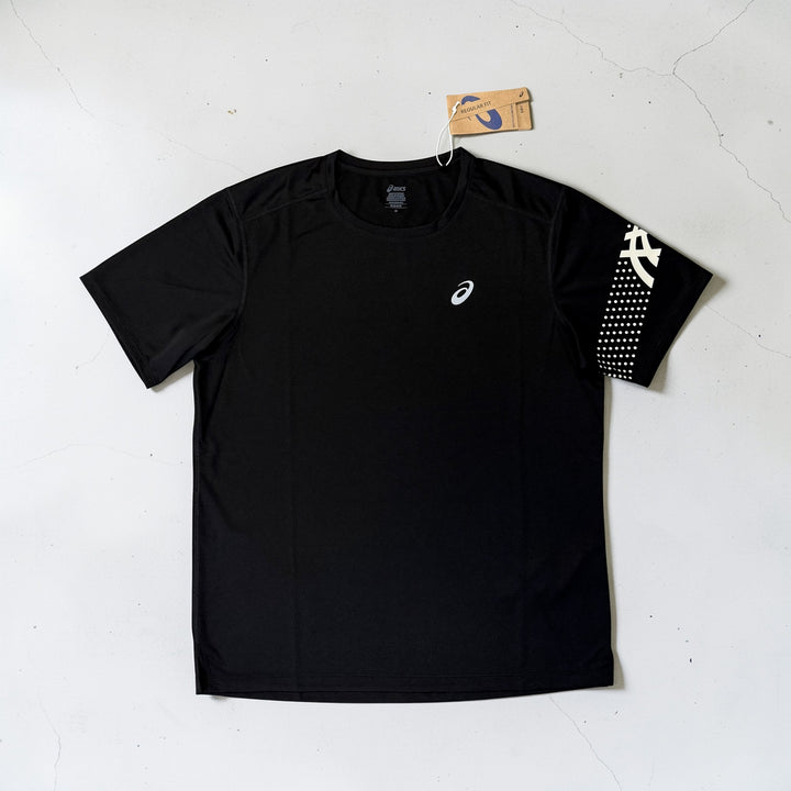 ASICS ICON T-SHIRT AND SHORTS SET - BLACK (Japan sizing)
