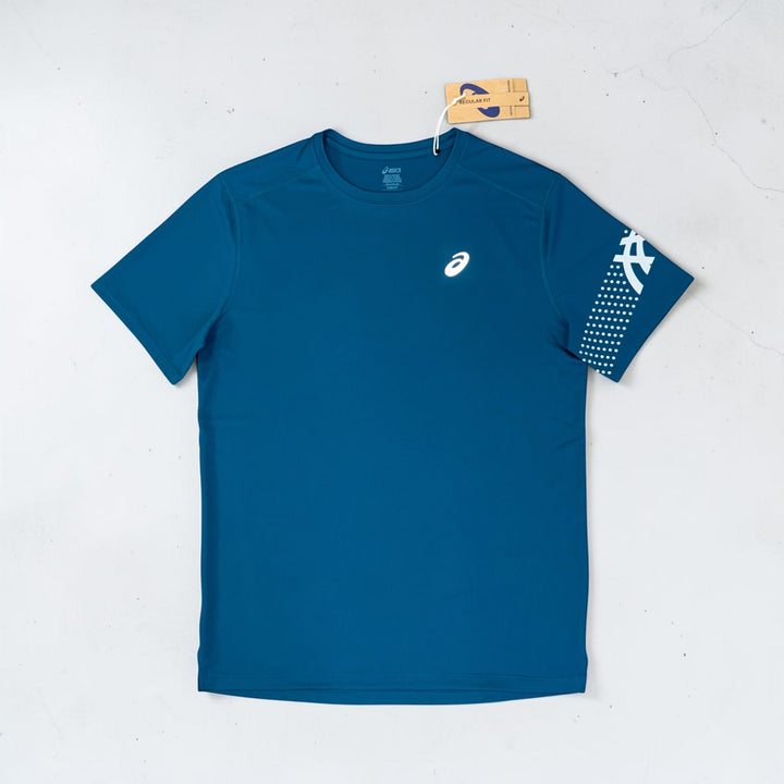 ASICS ICON T-SHIRT AND SHORTS SET - BLUE TEAL