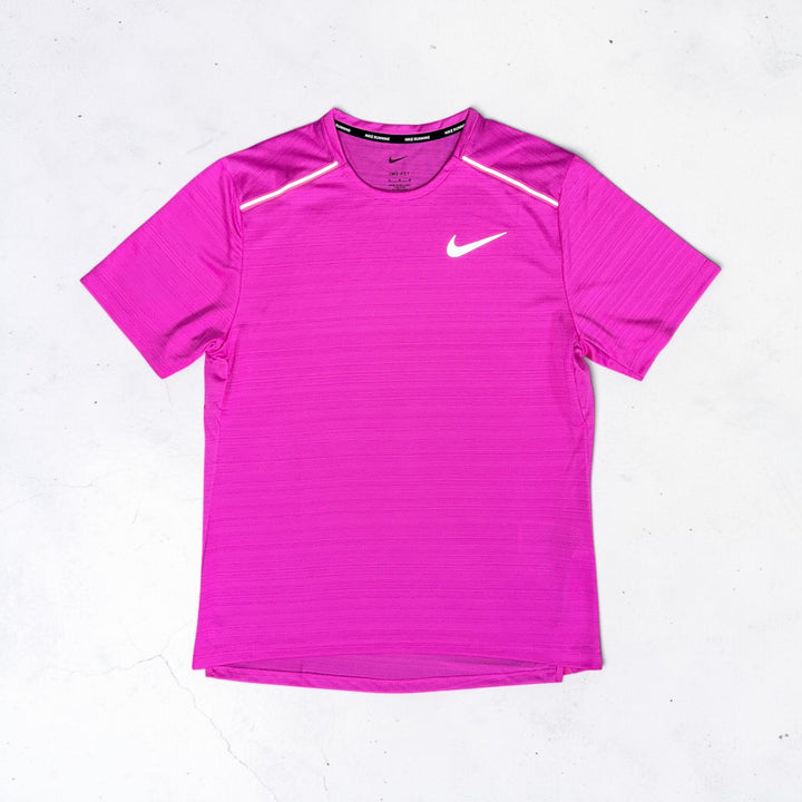 NIKE MILER 1.0 T SHIRT - HYPER PINK