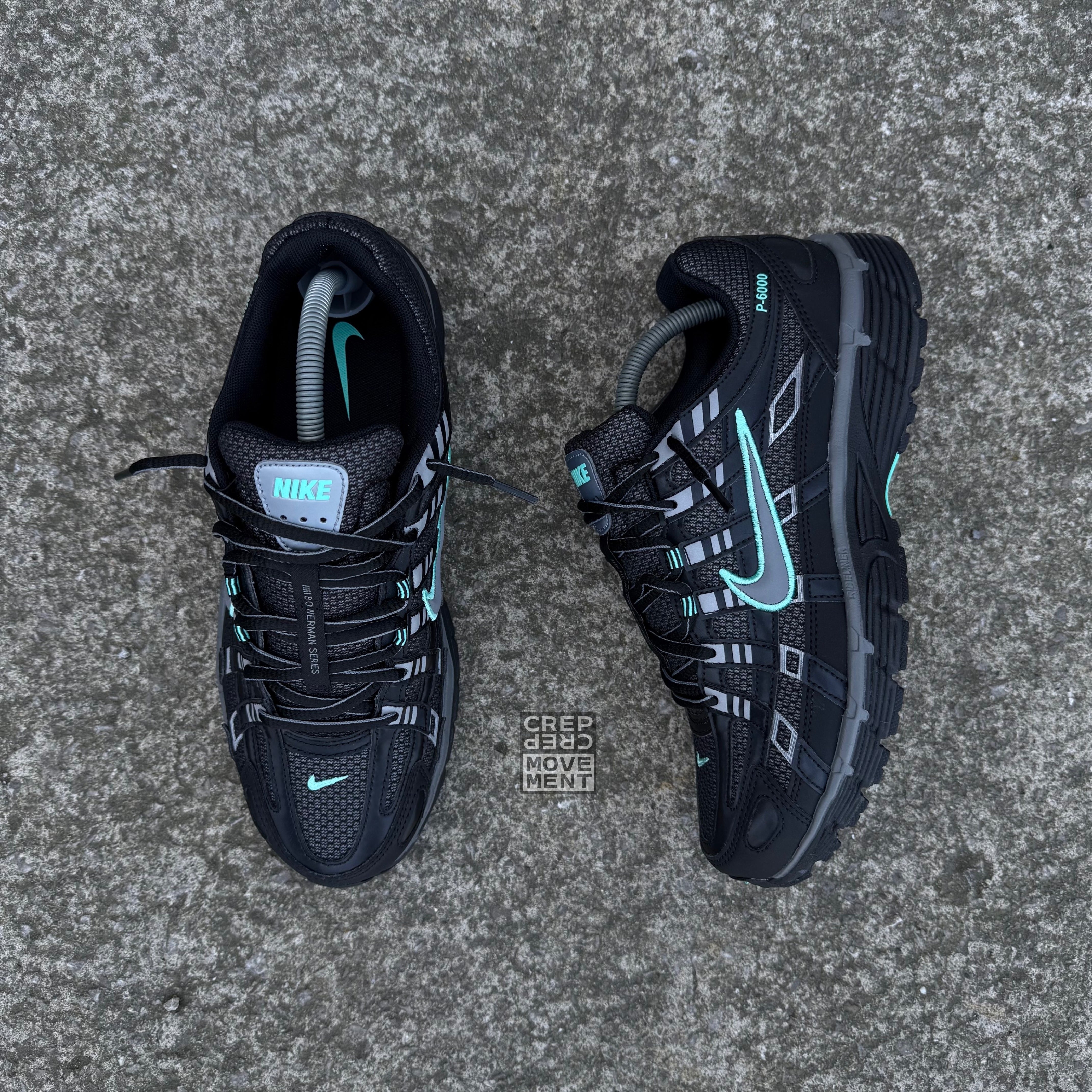 NIKE P-6000 - GRAPHITE / TEAL REFLECTIVE