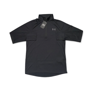 UNDER ARMOUR HALF ZIP - BLACK