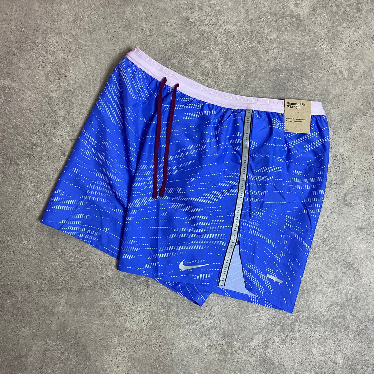 NIKE RUN DIV PSYCHIC SHORTS - AQUA BLUE