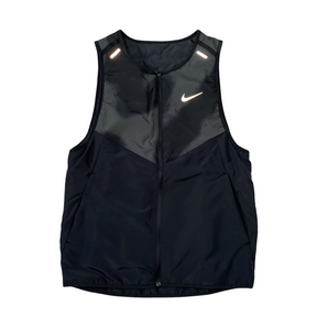 NIKE AEROLAYER REVERSIBLE GILET - BLACK