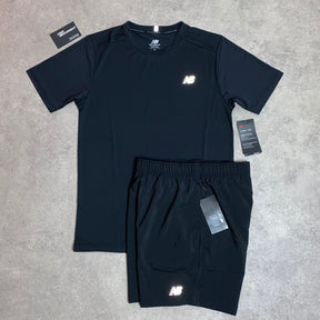 NEW BALANCE RUN SET - BLACK