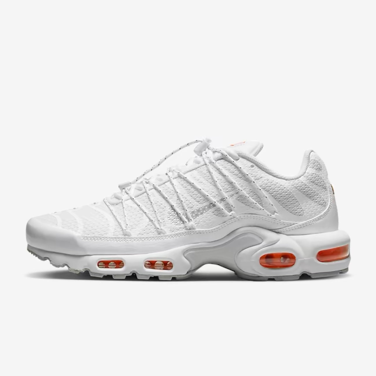 NIKE AIR MAX PLUS TN UTILITY - WHITE / ORANGE