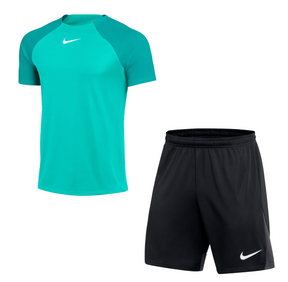 NIKE DRILL 22 T SHIRT SET - TURQUOISE / BLACK