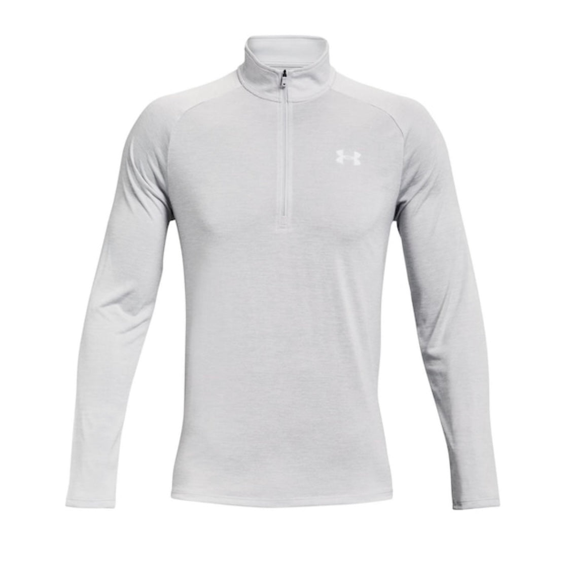 UNDER ARMOUR HALF ZIP - LIGHT GREY