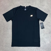 NEW BALANCE RUN T SHIRT - BLACK